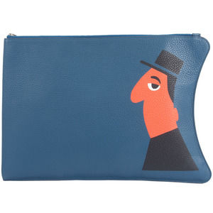 Moynat Mambo collaboration flat pouch large size portrait clutch bag second